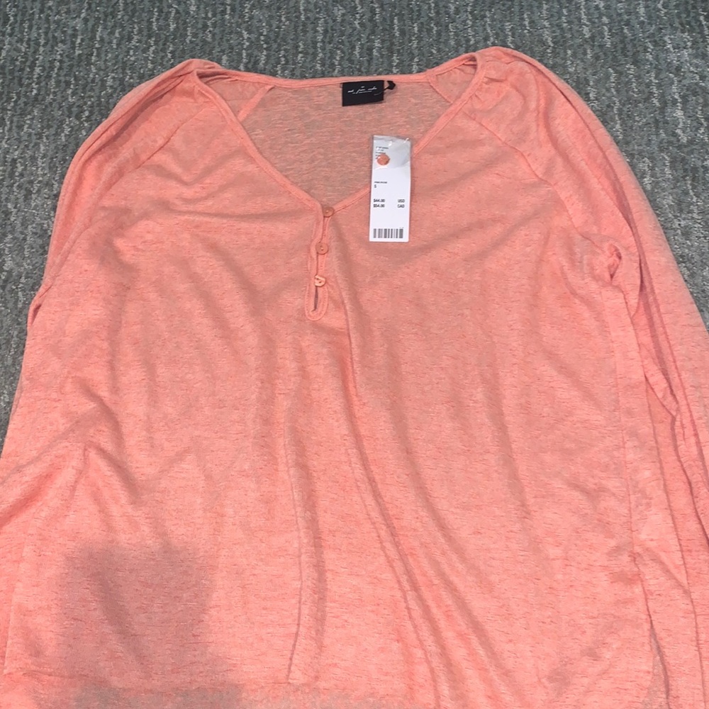 Pink light long sleeve shirt